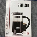 Bialetti 6860 Preziosa Stainless Steel 3-CUP French Press Coffee Maker Silver Open. Price: $15.96.