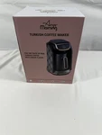 Any Morning Turkish Coffee Maker, Automatic Machine, 4 Cups Capac Open. Price: $65.00.