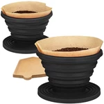 Coletti Sierra Camping Pour Over Coffee Dripper Pack 2, Black New. Price: $23.92.