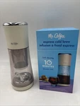 Mr. Coffee Express Cold Brew Maker, 10-MINUTE Nwb New. Price: $45.99.