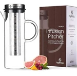 Hydracy Premium Infusion Pitcher- Cold Brew Coffee Tea Fruit Veggie New. Price: $25.00.