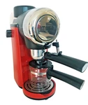 Imusa 4 Cup Espresso Cappuccino Maker Epic Model 120 Volt Froth Function Red Euc Used. Price: $44.99.