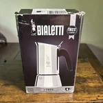 Bialetti Venus Stainless Steel 6 Cup Espresso Maker - Silver Open. Price: $27.87.