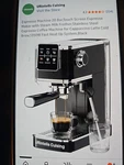 New Urintells Cuising Espresso Machine Bar,touch Screen EM5220-US. Price: $79.00.