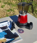 Imusa Espresso/moka Maker For 3 6 Cups (4.5 -9 Oz) Red, 110 V Used. Price: $35.99.