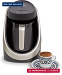 Turkish Coffee Maker - 100% Bpa Free, 120V, To 4 Cup Brewing Capacity With Coo New. Price: $104.98.