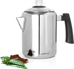 Mixpresso Stainless Steel Stovetop Coffee Percolator 37OZ 5 8 Cup New. Price: $39.99.