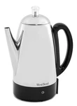 West Bend Electric Coffee Percolator 12 Cup Stainless Steel Model 54159 Retro Used. Price: $40.00.