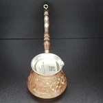 Vintage Engraved Solid Copper Turkish Arabic Coffee Pot - The Silk Road Trade New. Price: $49.23.