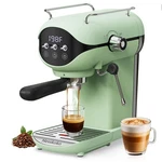 Nesskoko Espresso Machine With Steam Milk Frother Semi Automatic 20 Bar Compa.... Price: $131.48.