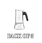 Bialetti Venus Induction Stainless Steel 4 Cup Espresso Coffee Maker Pack 5 New. Price: $52.25.