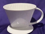 Starbucks White Ceramic Pour Over Coffee Dripper Cone Filter Manual Brewer Open. Price: $19.99.