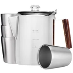 Coletti Bozeman & Scouts Coffee Set Percolator Pot Camping Ma... New. Price: $73.49.
