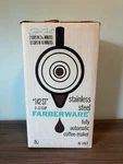 Farberware 142 2-12 Cup Stainless Steel Fully Automatic Coffee-maker With Box Used. Price: $49.99.