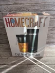 Homecraft Iced Tea Maker Brews Coffee Lattes 2 Quart Pitcher New. Price: $24.99.