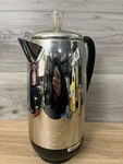 Kenmore KCP12 Coffee Percolator Cup Electric Stainless Steel Used. Price: $39.99.