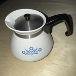 Corningware Vtg 1960 S Blue Cornflower Cup Coffee/teapot Kettle W/ Lid Nice! New. Price: $24.00.