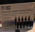 Fette Premium Water Bottle Filters 8 Pack Nib Model BB06 Open. Price: $20.00.