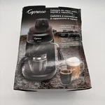 Capresso Steam Pro 4-CUP Espresso & Cappuccino Machine Model 305.01 Open. Price: $35.00.