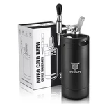 Tmcraft 128OZ Nitro Cold Brew Coffee Maker With Stainless Steel Faucet & Valve Open. Price: $89.99.
