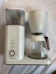 Cafe Specialty W/glass Carafe Drip Coffee Maker Matte White 10 Cup Brew Wifi Used. Price: $99.95.