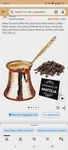 Hakan Turkish Coffee Pot Copper Handmade Stovetop 5 Oz Even Quick Heat New. Price: $30.00.
