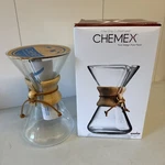 Vtg. Chemex Classic Series 8-CUP Pour Over Glass Coffee Maker Wood Collar CM-3 New. Price: $29.18.