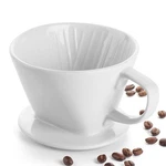 Dowan Pour Over Coffee Maker, Non-electric Large, White New. Price: $21.82.