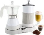 Fuocci Electric Moka Pot With Milk Frother 3CUP 150 Ml Modern Espresso Make... New. Price: $96.89.