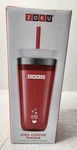Zoku Red Iced Coffee Maker New In Open Box. Price: $25.00.