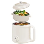 Ksalinameslon Electric Hot Pot With Steamer 2.0L Ramen Cooker, Multifunctiona... New. Price: $78.86.