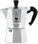 Bialetti Moka Express Iconic Italian Stovetop Espresso Maker - 1 Cup 2 Oz Open. Price: $29.99.