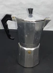 Vintage Bene Casa BC-17730 6-CUPS Capacity Silver Aluminum Espresso Maker Used. Price: $8.49.