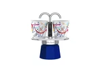 Bialetti Mini Express Kandisky, Cup + 2 Liquor Glasses, Coffee Maker, Nuovo. Price: $42.92.