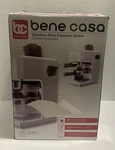 Bene Casa Espresso Maker Steam Heat System Brews Up To 4 Shots Of Used. Price: $13.43.