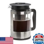Primula Kedzie Deluxe Cold Brew Iced Coffee Maker Comfort Grip Handle Durable New. Price: $45.62.