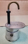 Bialetti Mini Express 1 Cup Tazza Stovetop Espresso Maker Caffettiera Vintage Used. Price: $22.00.
