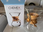 Chemex 6 Cup Pour Over Coffee Maker Open. Price: $30.00.