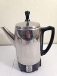 Vtg Presto Percolator # 0282001 Chrome Electric Coffee Maker Bakelite Handle Used. Price: $24.44.