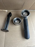 Espressione Stainless Machine Espresso EM-1040 Portafilter W/ Cups & Tamper Used. Price: $22.00.