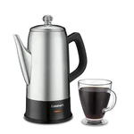 Coffee Lover Gift Cuisinart Cup Percolator Stainless Steel PRC-12N New. Price: $129.99.