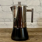 Easyworkz Diego Stovetop Espresso Maker Stainless Steel Italian Moka Pot Used. Price: $36.87.
