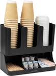Mind Reader Cup And Condiment Station, 13 Inch Countertop Coffee Bar Organizer New. Price: $22.01.