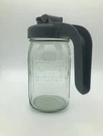 County Line Kitchen Glass Mason Jar Pitcher With Lid - Wide Mouth, 1 Quart 32OZ New. Price: $19.99.