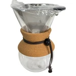 Apace Living Pour Over Coffee Maker 800ML 27 Oz Stainless Steel Basket & Cork Open. Price: $36.07.