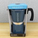 Grosche Milano Stovetop Espresso Maker Pot 9 Cups 450ML Blue Used Once Open. Price: $59.99.