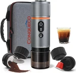 Compact 12V Portable Espresso Maker For Travel, Camping & Office - Includes Coff New. Price: $249.99.