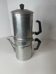 Vintage Italian Moka Neapolitan Espresso Maker Ilsa 6 Cups Used. Price: $35.00.
