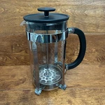 Bialetti Preziosa French Press 8 Cup 1 Liter Stainless Steel Glass Coffee Maker Used. Price: $45.00.