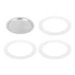 Meccanixity Stovetop Espresso Maker Replacement Aluminium 74X64X5 Mm, Silver New. Price: $8.86.